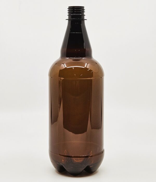1L Amber PET Beer Bottle