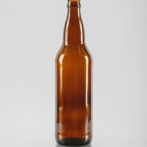 650mL glass "bomber" beer bottle