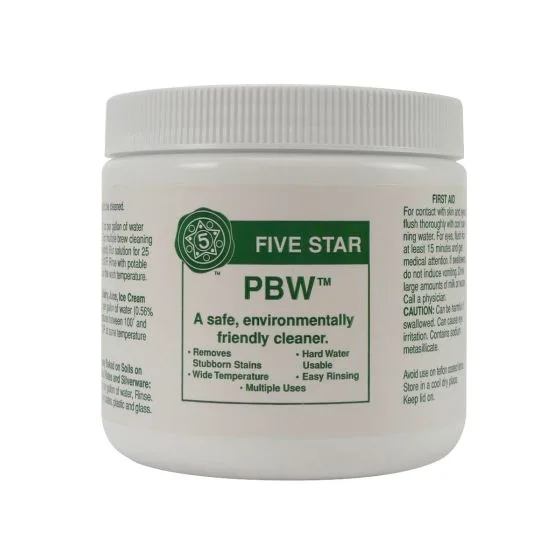 PBW Powdered Brewery Wash - 1lb Jar