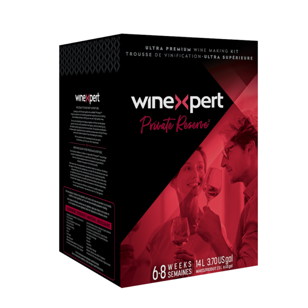 WineXpert Private Reserve French Bordeaux w Skins - Take Home Kit
