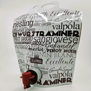 3L Standing Wine Pouch