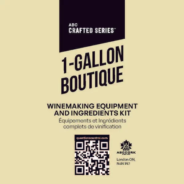 Cabernet Sauvignon One-Gallon Boutique Winemaking Starter Kit - Image 7
