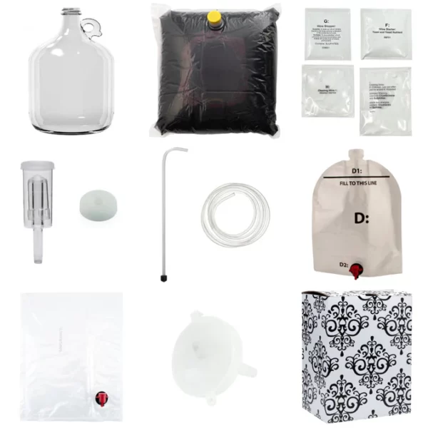 Cabernet Sauvignon One-Gallon Boutique Winemaking Starter Kit