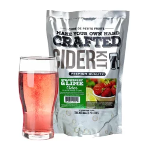 Crafted Strawberry Lime Cider Making Kit