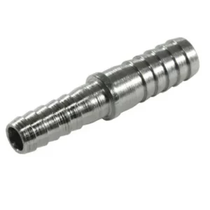 3/8" x 1/4" Hose Splicer Adapter - Stainless Steel.