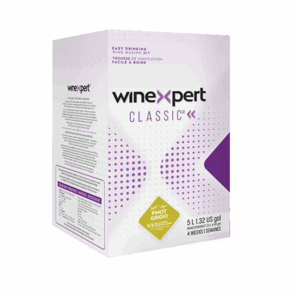 WineXpert Classic Light Pinot Grigio - Take Home Kit