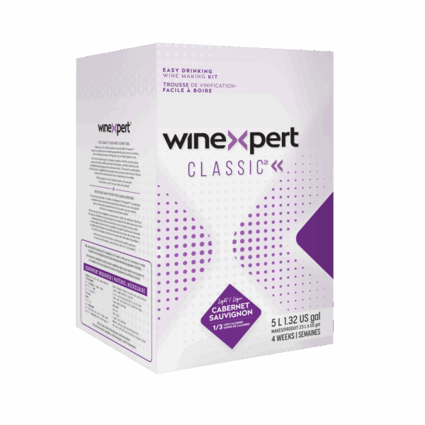 WineXpert Classic Light Cabernet Sauvignon - Take Home Kit