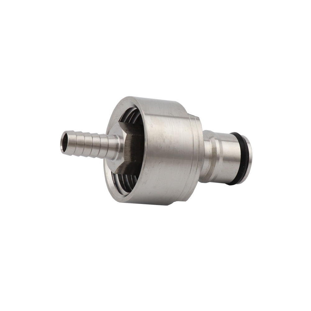 Carbonation Cap / Line Cleaning Cap – Stainless Steel – Ball Lock - Image 3